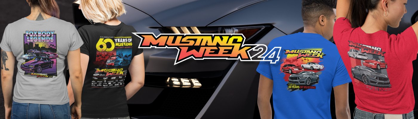 Mustang Week Pre-Order - Racing Shirts