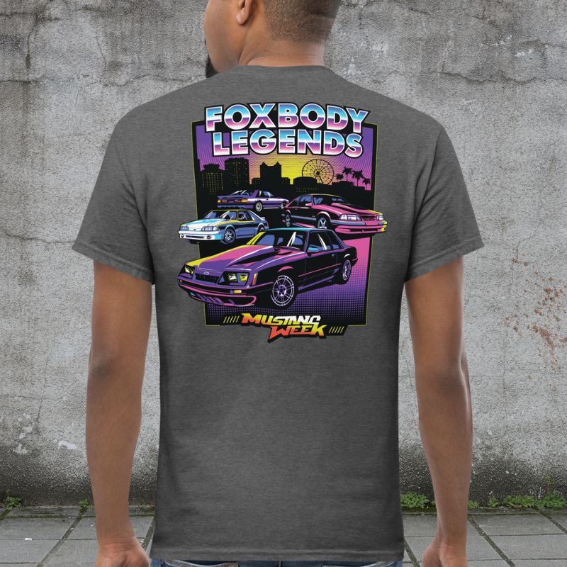 Mustang Week 2024 - Fox Body Legends T-Shirt - Racing Shirts