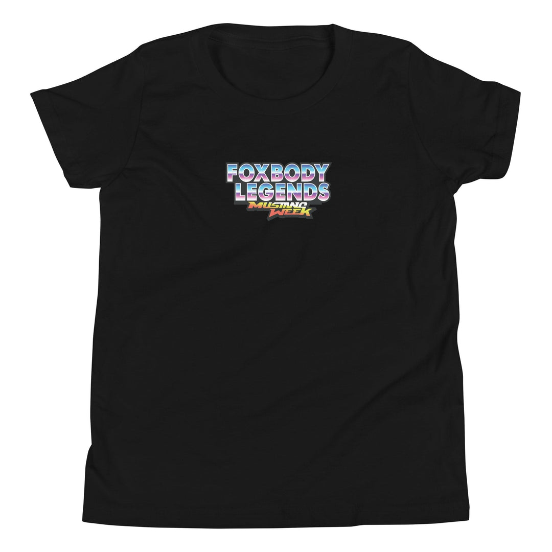 Mustang Week 2024 - Fox Body Legends Youth Shirt - Racing Shirts