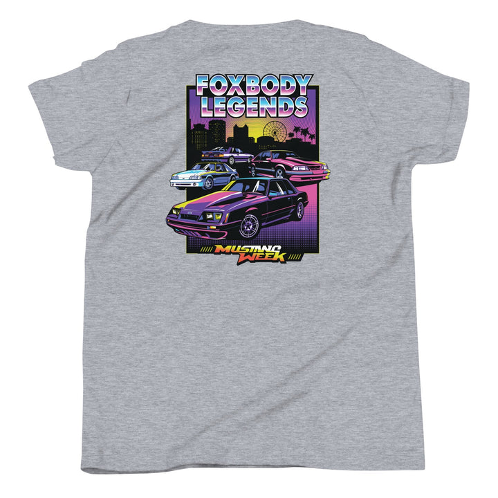 Mustang Week 2024 - Fox Body Legends Youth Shirt - Racing Shirts