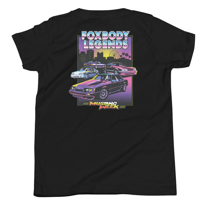 Mustang Week 2024 - Fox Body Legends Youth Shirt - Racing Shirts