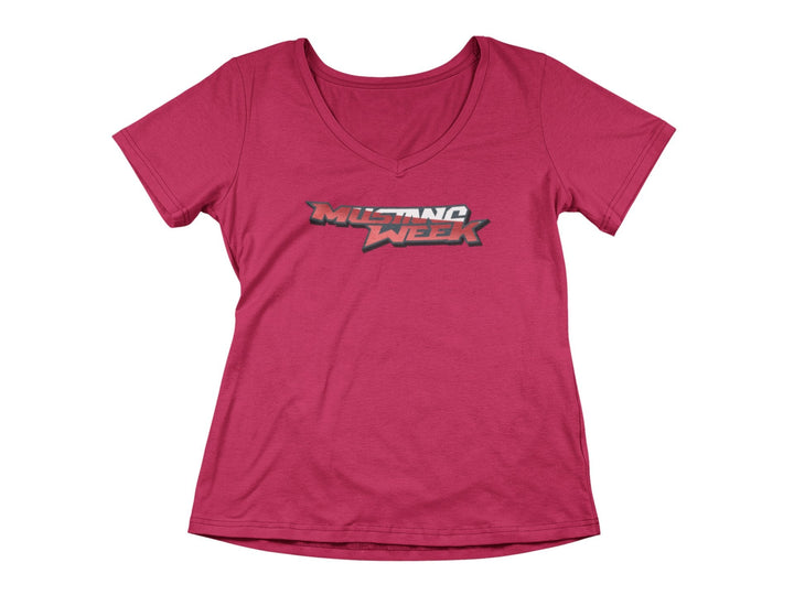 Mustang Week 2024 - Generations V - Neck - Racing Shirts