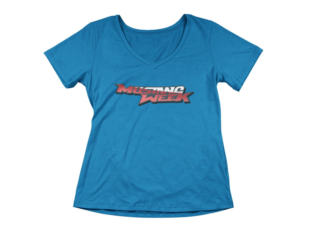 Mustang Week 2024 - Generations V - Neck - Racing Shirts