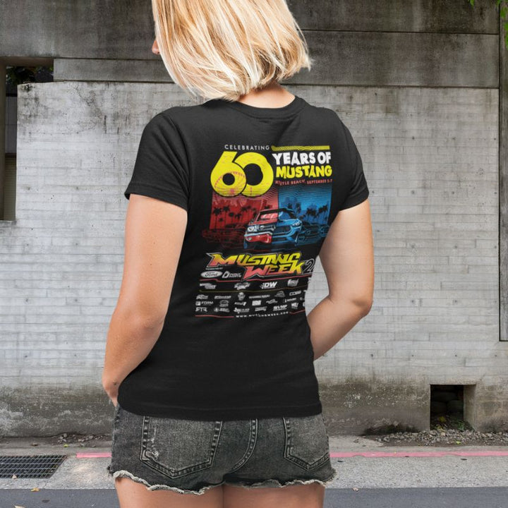 Mustang Week 2024 Official Event V - Neck - Racing Shirts