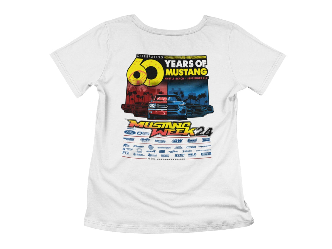 Mustang Week 2024 Official Event V - Neck - Racing Shirts