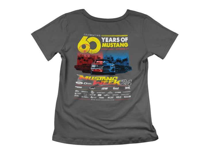 Mustang Week 2024 Official Event V - Neck - Racing Shirts