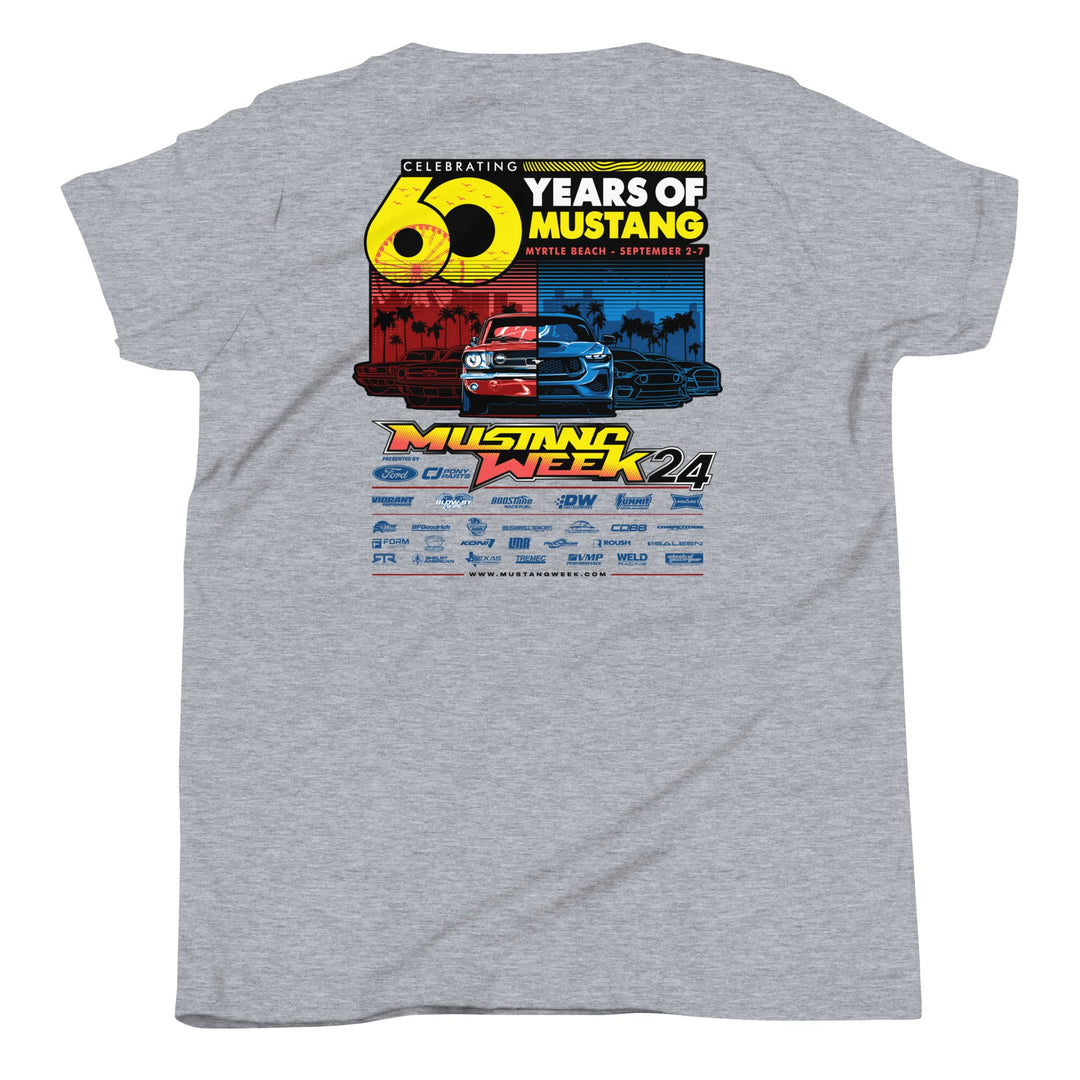 Mustang Week 2024 Official Event Youth Shirt - Racing Shirts