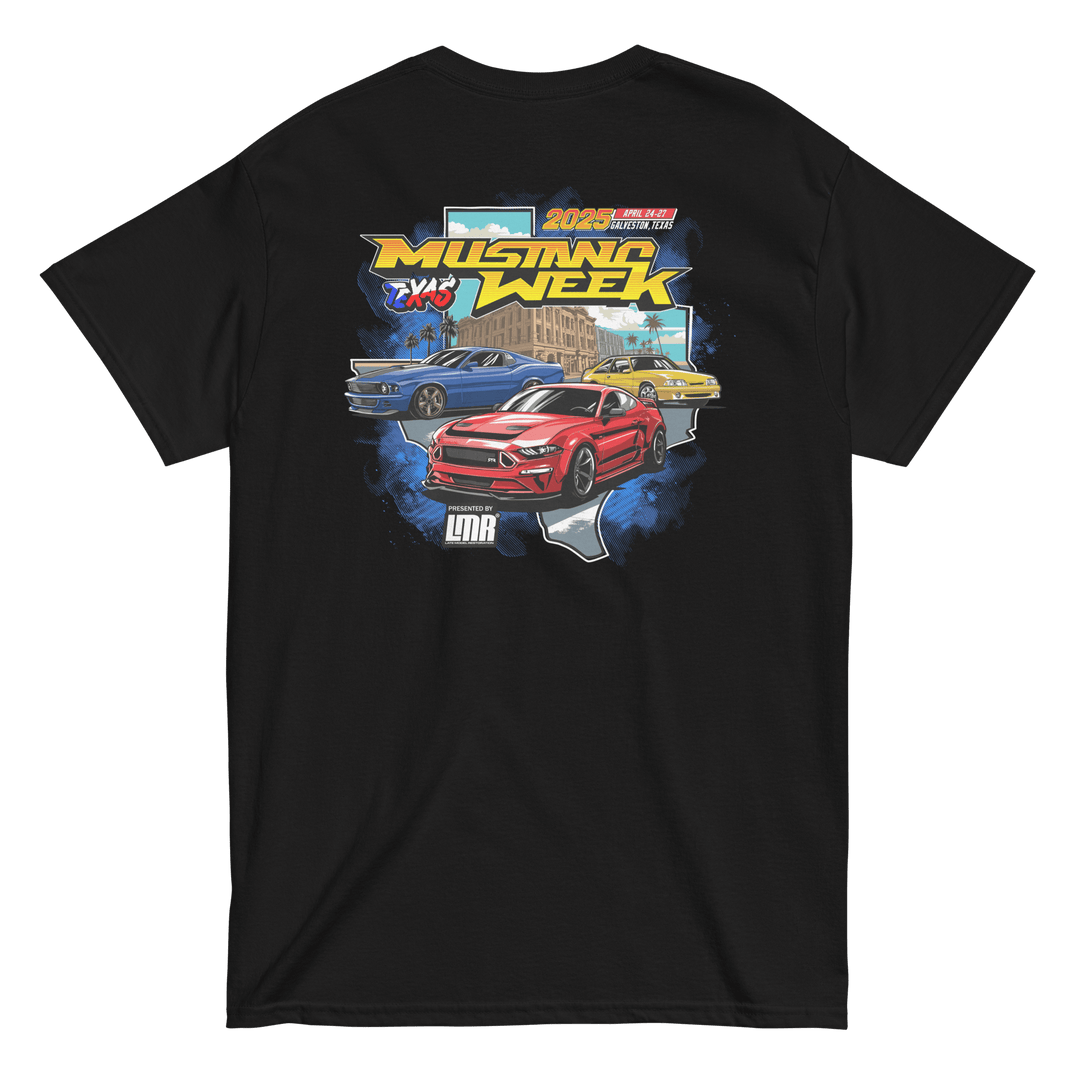 Mustang Week Texas 2025 Official Event Shirt - Pre - Order - Racing Shirts