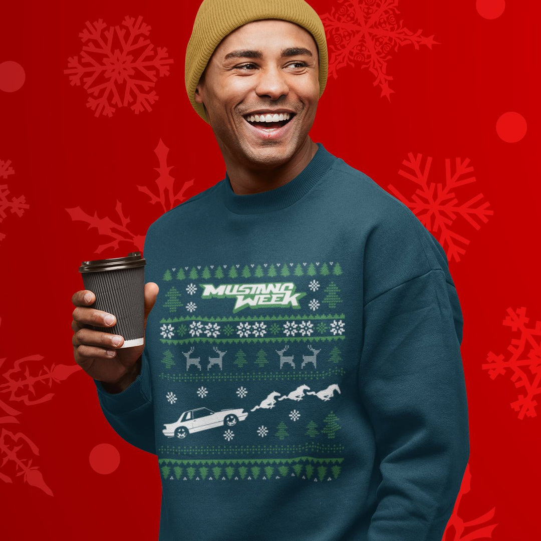 Ugly Fox Holiday Sweater - Racing Shirts