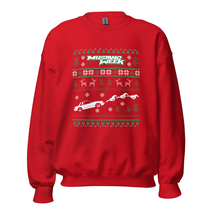 Ugly Fox Holiday Sweater - Racing Shirts