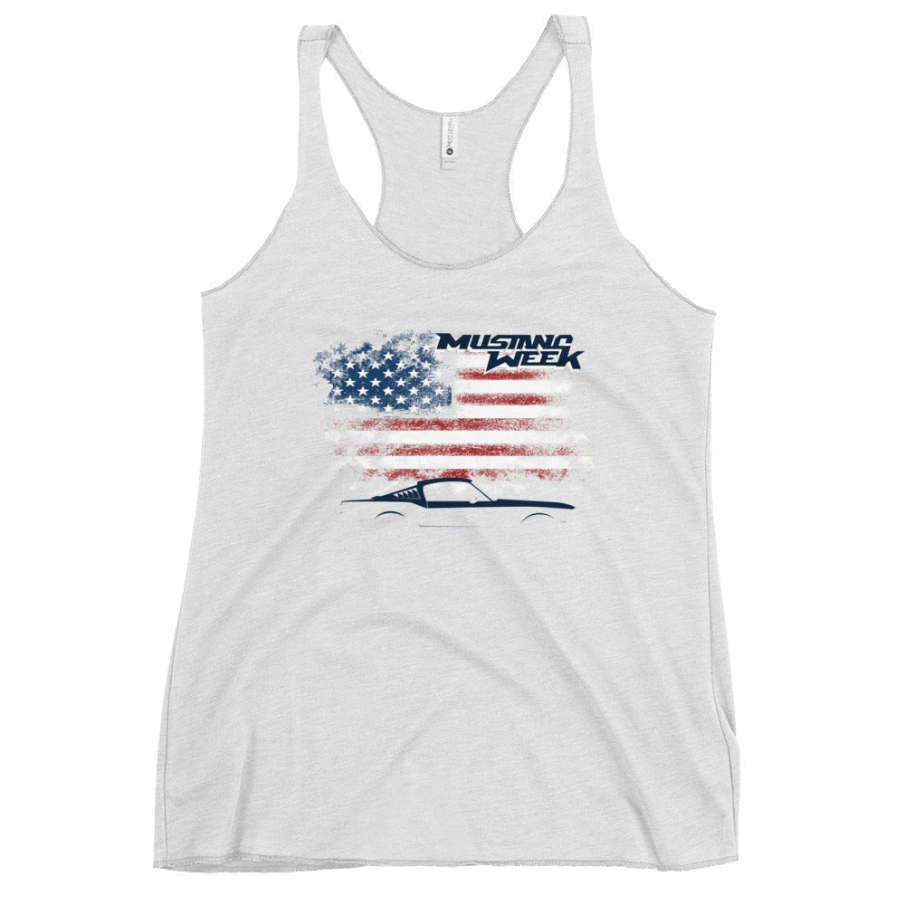 Women's 65' Stang USA Tank Top - Racing Shirts